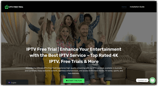 IPTV Free Trial