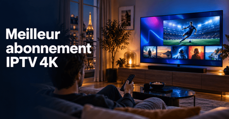 Meilleur abonnement IPTV 4K en France