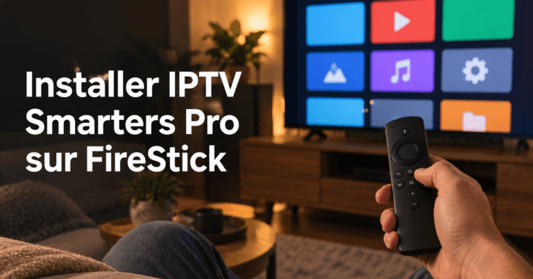 Comment Installer IPTV Smarters Pro sur FireStick