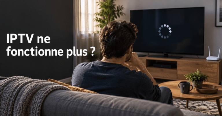 iptv ne fonctionne plus?